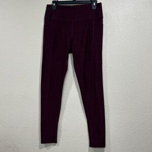 Victoria’s Secret Dark Purple Leggings with Pockets